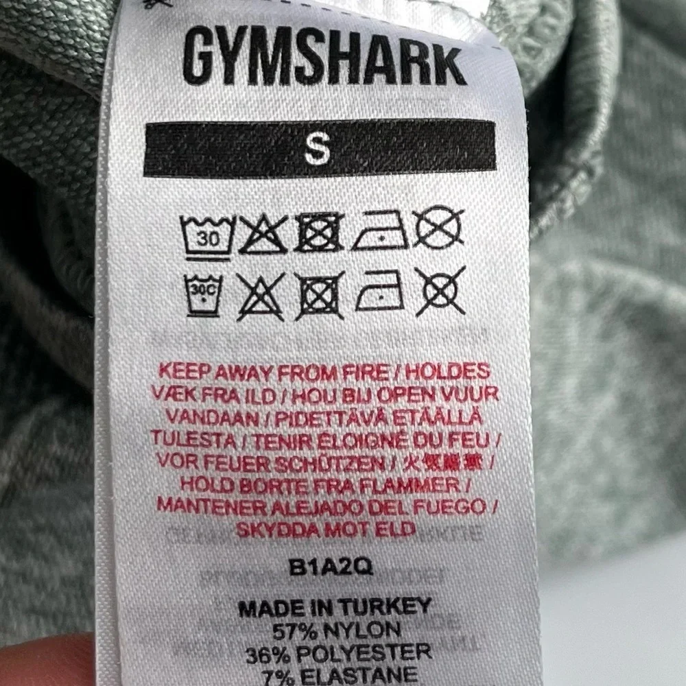 Gymshark • Flex Women's High-Waisted Green Leggings Studio Green Marl